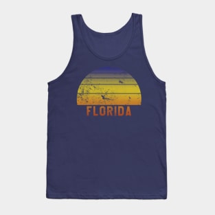 Florida Retro Vintage 70s Throwback Tank Top